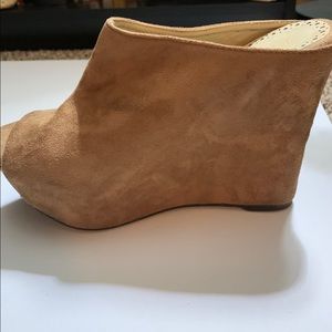 Suede Wedges